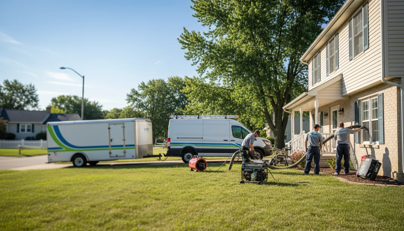 Flooded Basement Restoration And Cleanup With Repair in Newport, NE near me